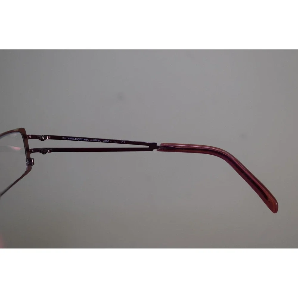 OXYDO Safilo X008 HWB Eyeglasses  51 17 135 Italy Orange Purple